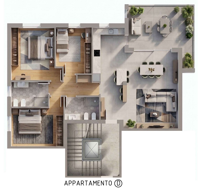 Appartamento D